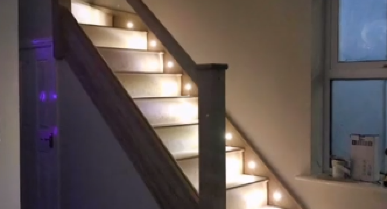 Staircase lighting installers in Rotherham