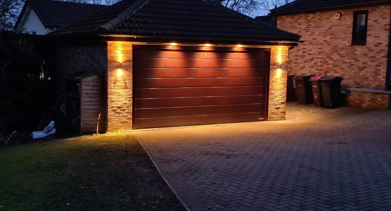 Garage lighting design