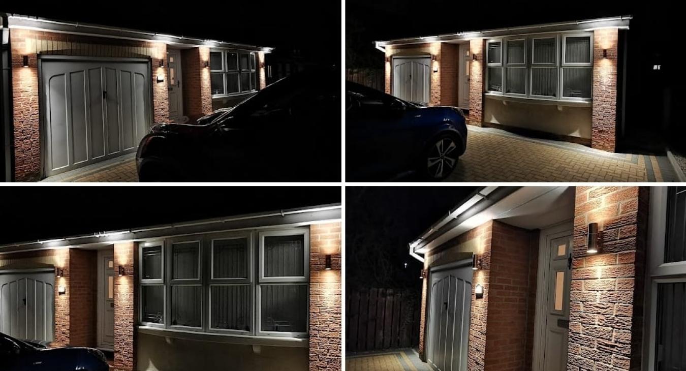 Outdoor lighting electrician in Rotherham